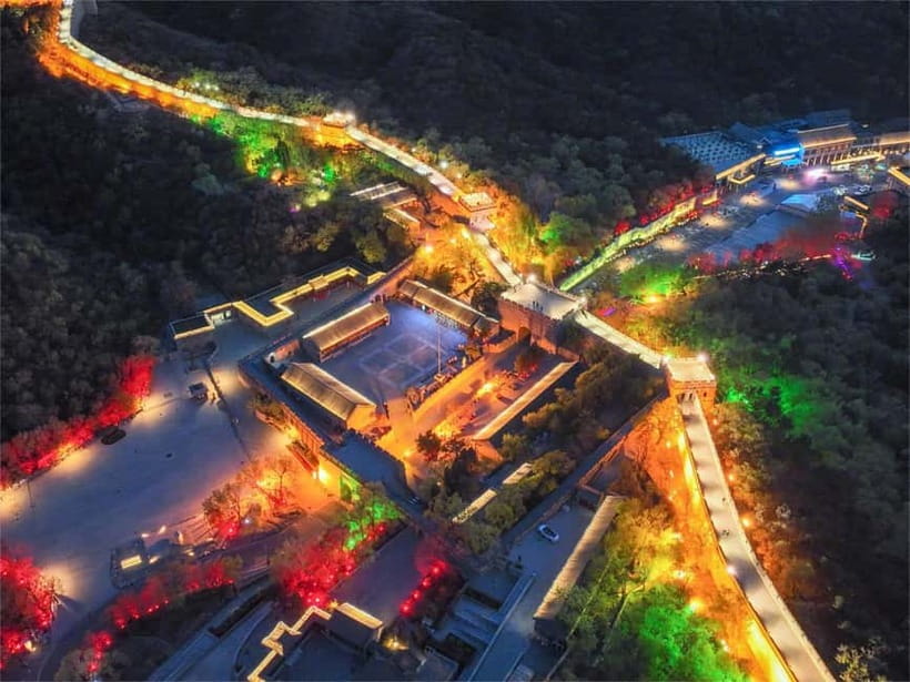 Badaling Great Wall Night Tour+ Light Show + Performance - Badaling Great Wall After Dark: Night Views With Fewer Crowds
