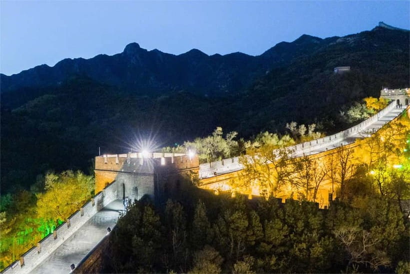 Badaling Great Wall Night Tour+ Light Show + Performance - Cable Car Costs and Comfort Tips for Night Visits