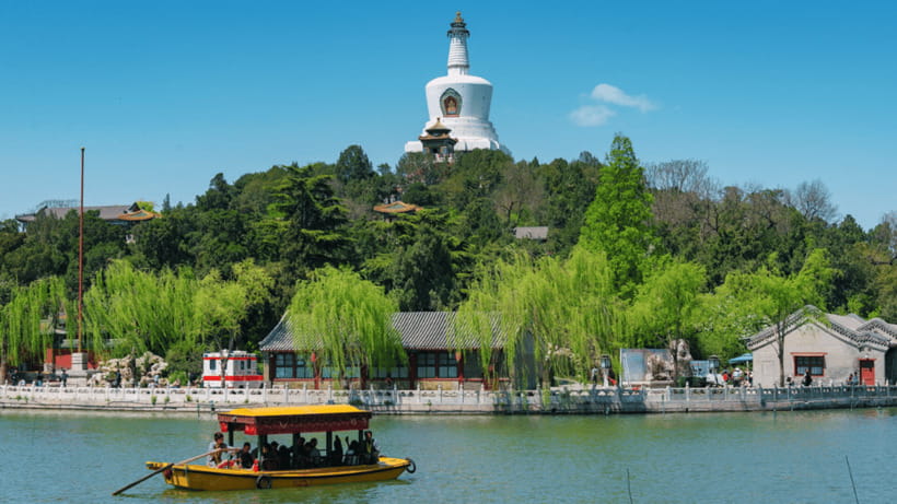 Beijing: Beihai park e-ticket entry - A self-guided 1-day route that makes sense (lake first, icons second)