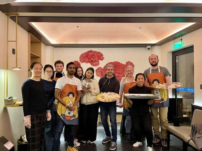 Beijing: Dumpling Making Workshop with Meal and Tea - Kneading dough, making fillings, and shaping dumplings like you mean it