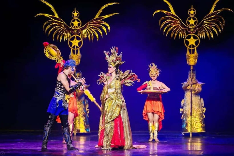 Beijing:Golden Mask Dynasty(Oriental Mythology)Show Tickets - Timing and Where to Be: Happy Valley Plaza Theater at 16:30 to 17:00