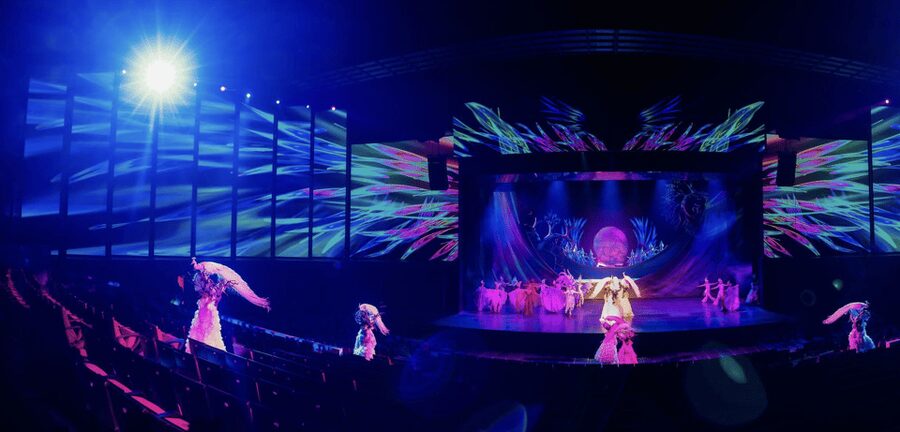 Beijing:Golden Mask Dynasty(Oriental Mythology)Show Tickets - Stage Design and Effects: Why People Keep Talking About the Waterfall