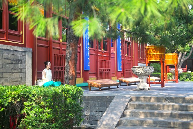 Beijing Hutong Walking Tour History, Architecture and Local Life - Stop 6: White Stupa Temple and Pagodas From a Cafe Balcony