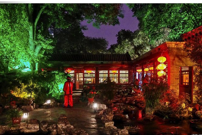 Beijing Imperial Dining Experience at Bai Jia Da Yuan Restaurant with Houhai Lake Bar Tour - Houhai Lake bar area: a short guided stroll plus one complimentary beer