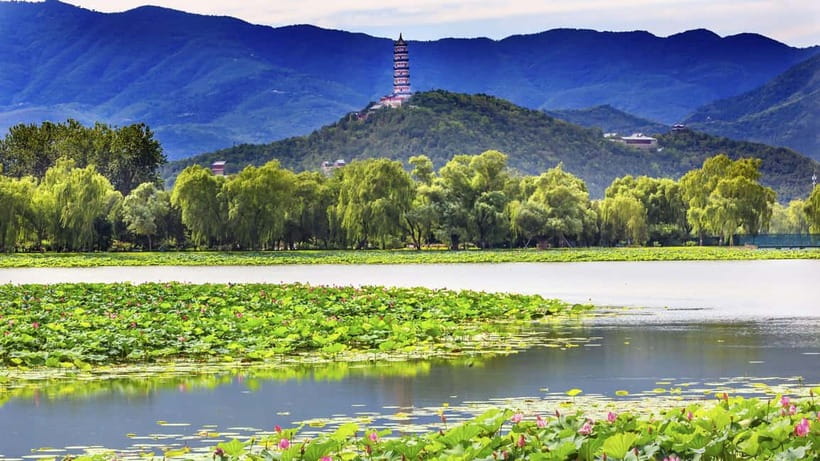 Beijing: Imperial Waterway Boat+Summer Palace SelfGuidedTour - Getting off at South Ruyi Wharf, then easing into the palace grounds