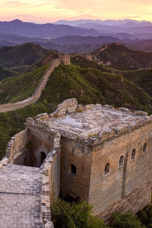 Beijing: Jinshanling and Simatai Wall&Gubei Watertown Tour - Simatai Great Wall after dark: lanterns, watch towers, and that wow factor