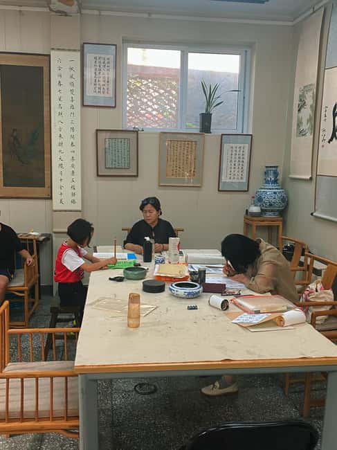 Beijing liulichang : Learn Calligraphy orCarving from Master - Pick your art: calligraphy, fan painting, or a name seal