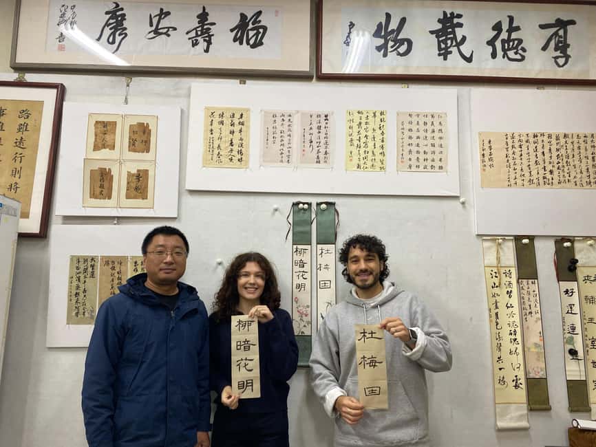 Beijing liulichang : Learn Calligraphy orCarving from Master - Timing and pacing: 2 to 2.5 hours that feel focused