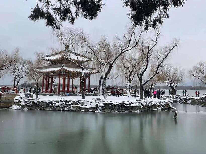 Beijing: Longing Gorge Ice Festival w/Optional Activities - Option 3: Summer Palace gardens, then Dragon Lady stories and ice