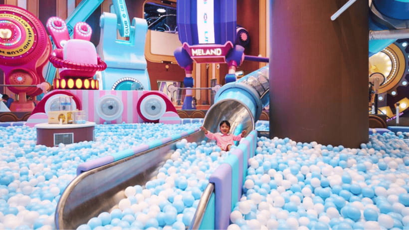 Beijing: Meland Club Indoor Playground Admission - The simulated city zone: firefighter, doctor, or chef play