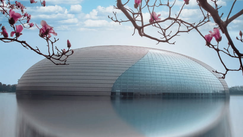 Beijing: Natinonal Center For The Peformance Arts Ticket - Beijing’s Egg-Shell Icon on an Artificial Lake