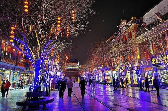 Beijing Private Night Walking Tour: Qianmen Street, Tian'ammen Square and Wangfujing Street - The National Centre for the Performing Arts: The Giant Egg After Dark