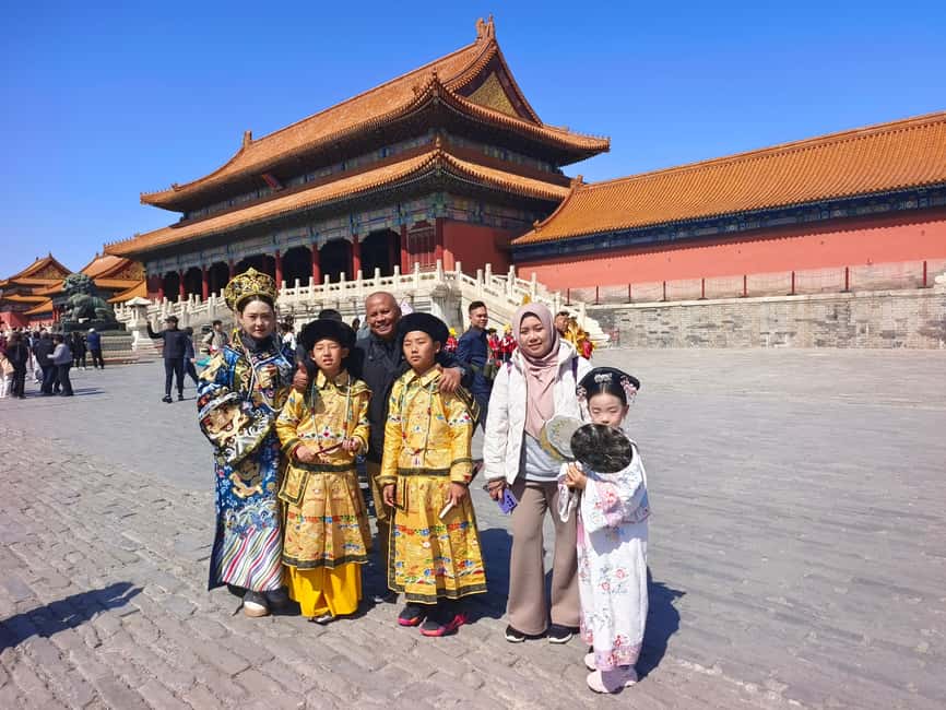 Beijing: Private Tour to Mutianyu Great Wall&Forbidden City - How the day works, from Forbidden City first to Mutianyu after