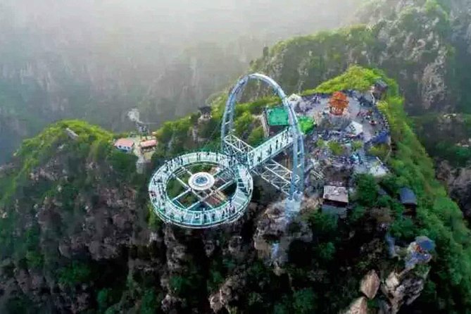 Beijing Private Tour to Shilinxia Cantilever Viewing Platform with Cable Car ride - Beyond the Glass: Rock Formations, Carvings, and Caves