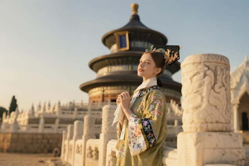 Beijing: Temple of Heaven Hanfu Photography with Ticket - Step 2 Photo Session at Wanshou Pavilion: Pro Shots Without Temple Restrictions