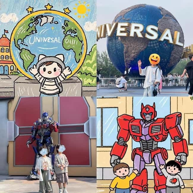 Beijing Universal studios 1 day private tour (opt) - One day at Universal Beijing, without wasting your energy