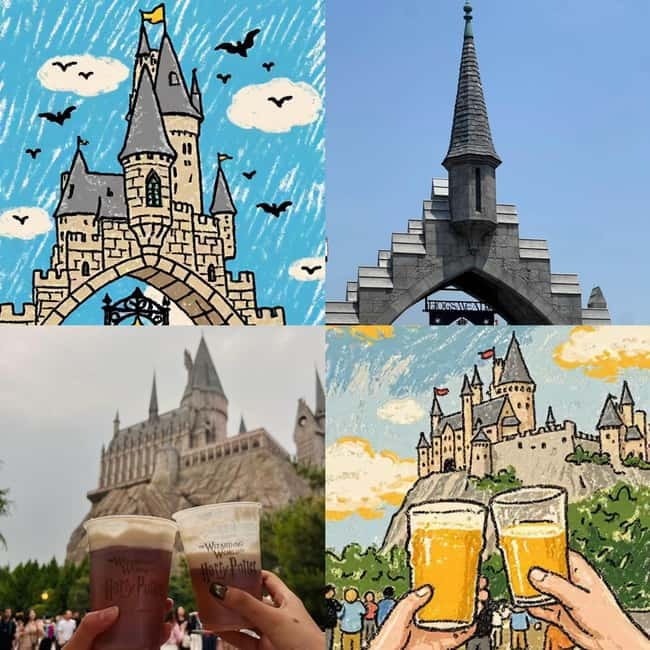 Beijing Universal studios 1 day private tour (opt) - Park layout: seven movie lands, one big plan