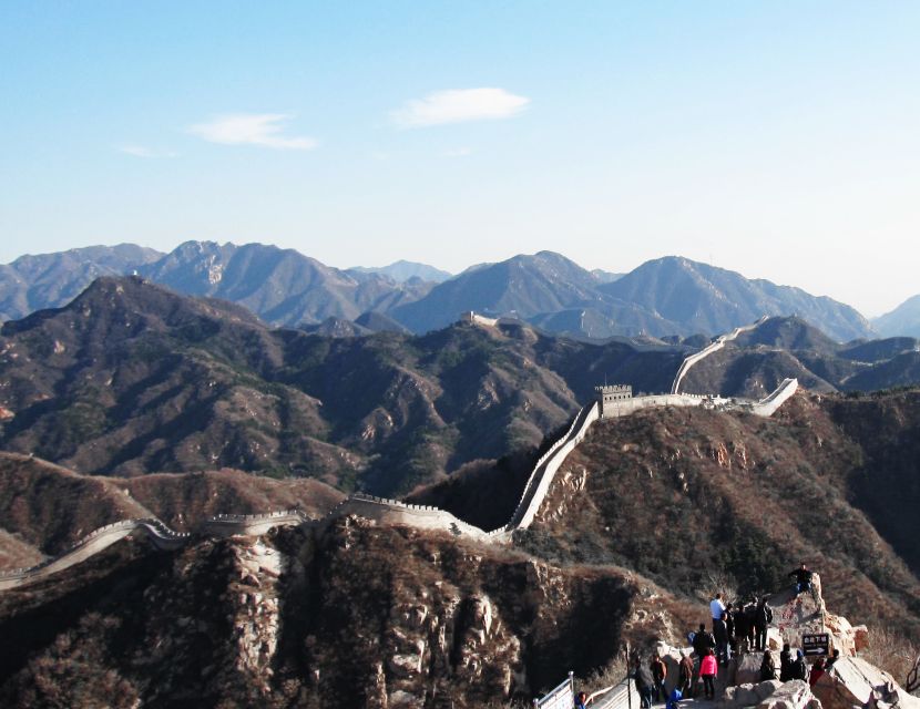 From Beijing: Badaling Great Wall Bus Group Tour - What Happens Off The Wall: Lunch and Cable Car Options