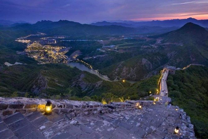 Jinshanling Private Tour with Night View of Simatai and Gubei Water Town from Beijing - Jinshanling, Gubei Water Town, Simatai at night, the route that actually feels different