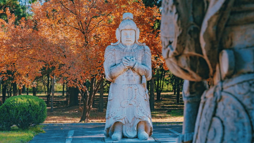 Ming Tombs Admission Ticket - Entering with QR code, and the passport name-match rule