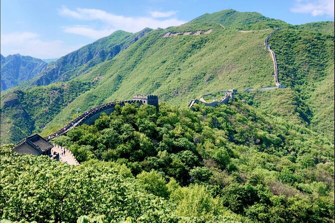 Mutianyu Great Wall Ticket with Driver Service - The shuttle plus passport scan step at Great Wall No.1