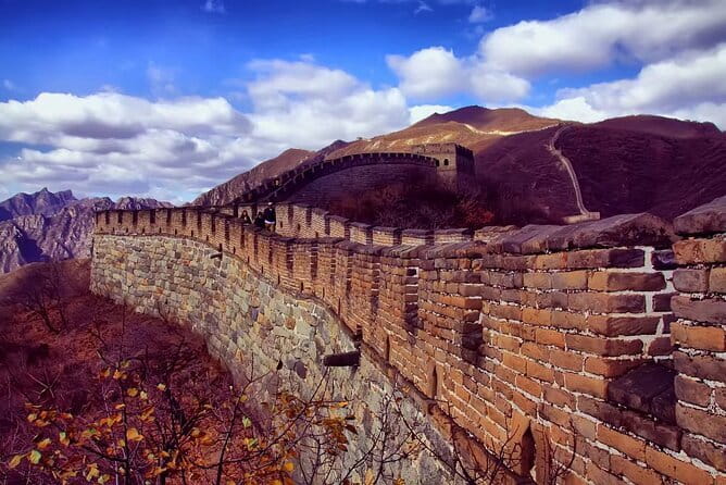 Mutianyu GreatWall BusTour - Rest area tea and snacks, a nice extra if you have time