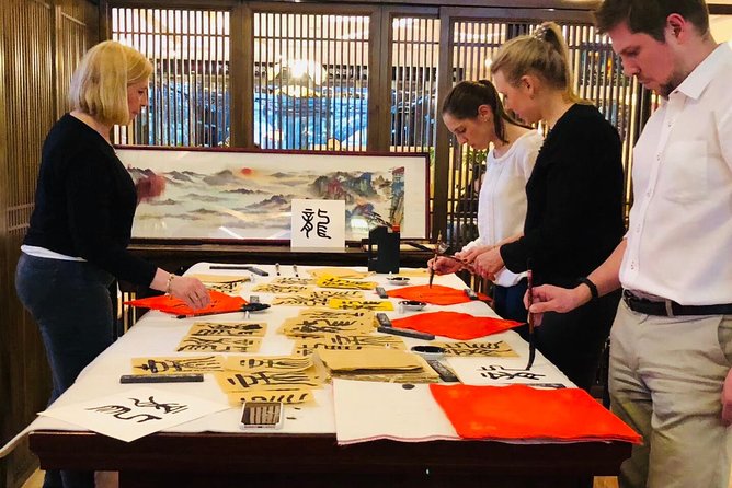 Noon Calligraphy Class - Where You Go: Wangfujing Dongjie and Your Hilton Start