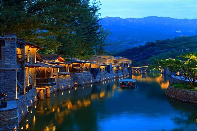 Overnight Experience Gubei Water Town With Simatai Great Wall Visiting - Gubei Water Town at night: what you can actually do