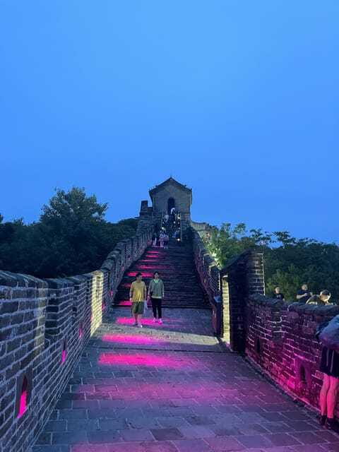 Twilight Glow at Mutianyu Great Wall Evening Bus Tour+Ticket - Walking the Lit Great Wall: Timing, Live Music, and Photo-Friendly Strategy